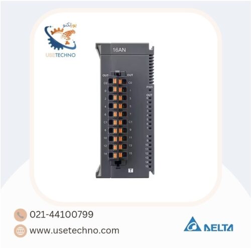 ماژول 16 خروجی پی ال سی سری as دلتا