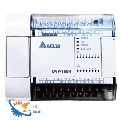 پی ال سی دلتا plc-delta-DVP16EH00R3 usetechno