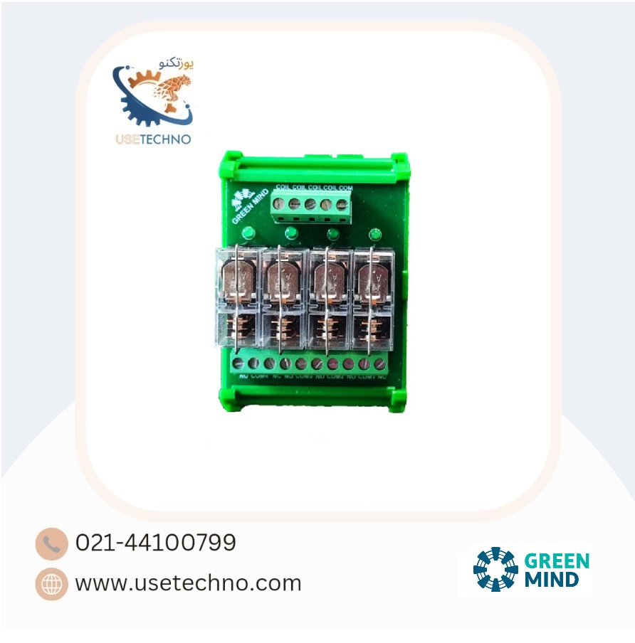RELAY BOARD 4 CH گرین مایند رله برد